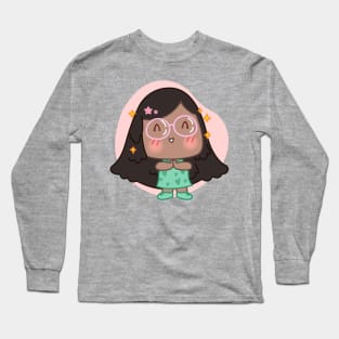 Cute girl design Long Sleeve T-Shirt